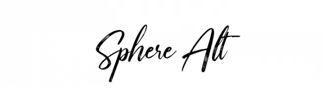 Sphere Alt  フリーフォントのダウンロード