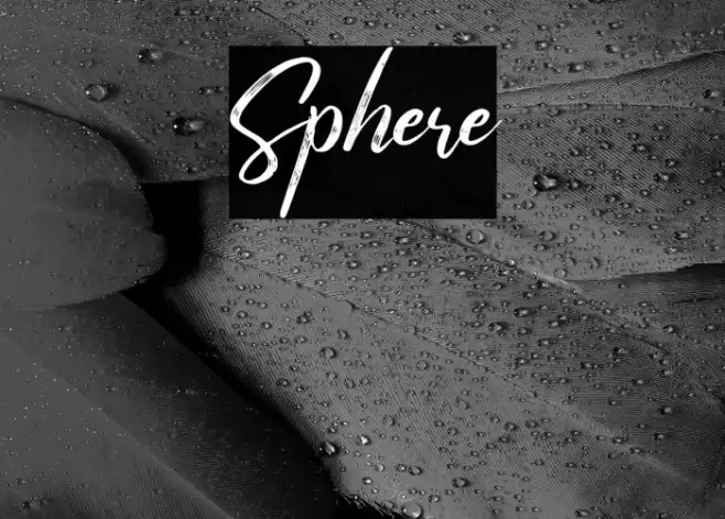 Sphere Font examples