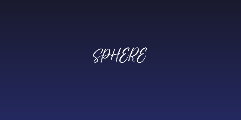 Sphere Social Header