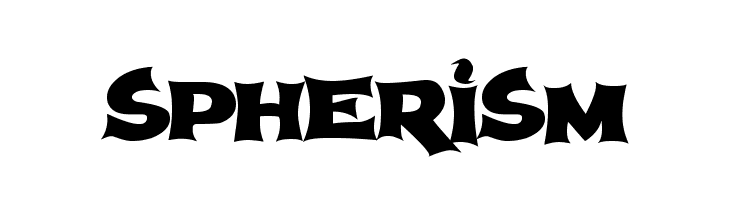Spherism  Frei Schriftart Herunterladen