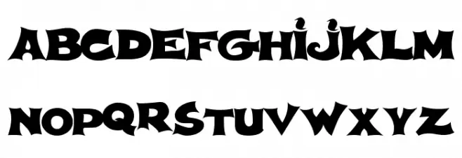 Spherism Schriftart Groß