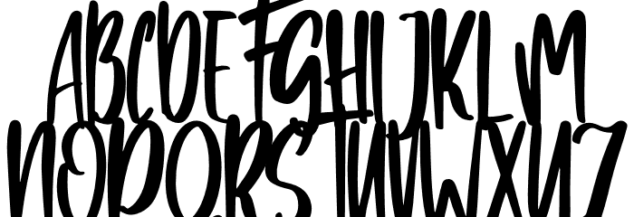Sphones Font UPPERCASE