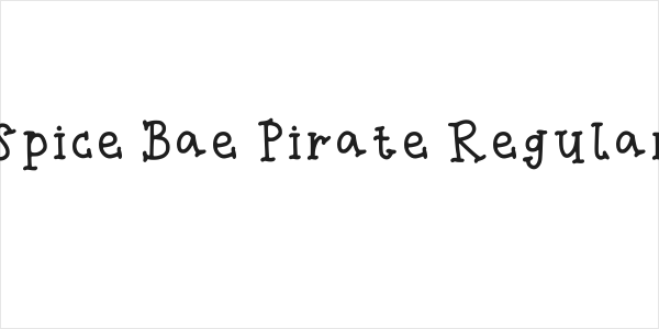 Spice Bae Pirate Regular Logo