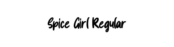 Spice Girl Regular  Fuentes Gratis Descargar