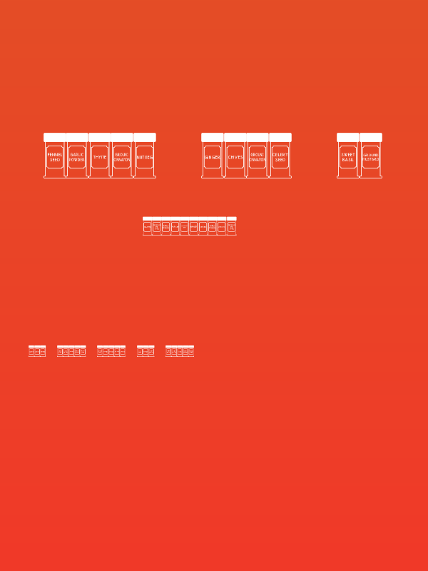 Spice Rack JL Poster