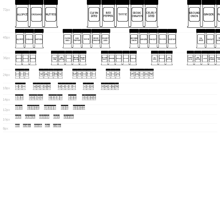 Spice Rack JL Waterfall