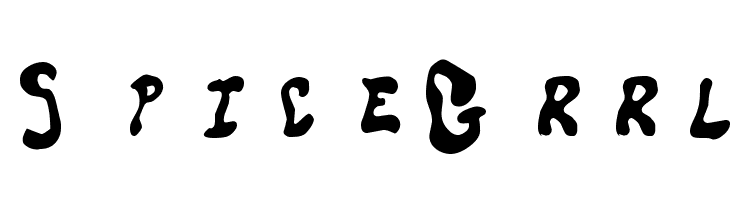 SpiceGrrl  フリーフォントのダウンロード