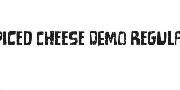 Spiced Cheese DEMO Regular Logo