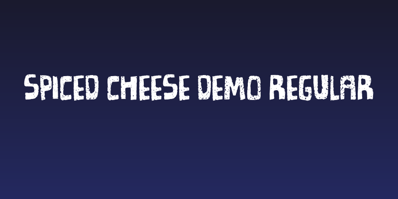 Spiced Cheese DEMO Regular Social Header