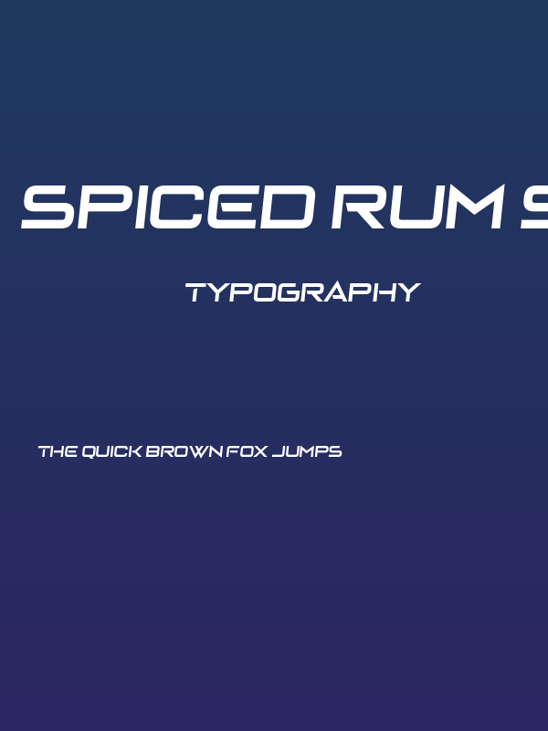 Spiced Rum Supernova Poster