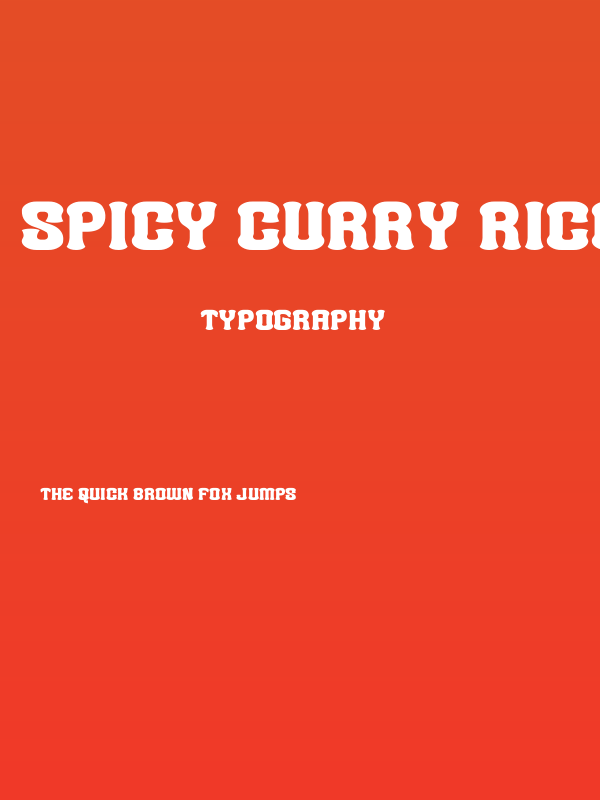 Spicy Curry Rice__G Poster