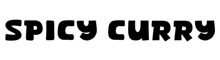Spicy Curry  Fuentes Gratis Descargar