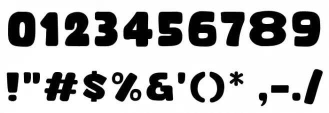 Spicy Curry Font OTHER CHARS