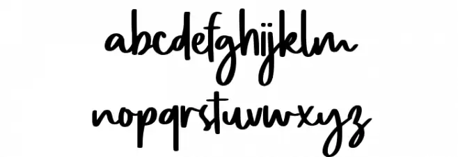 Spicy Garlic Demo Schriftart Kleinbuchstaben