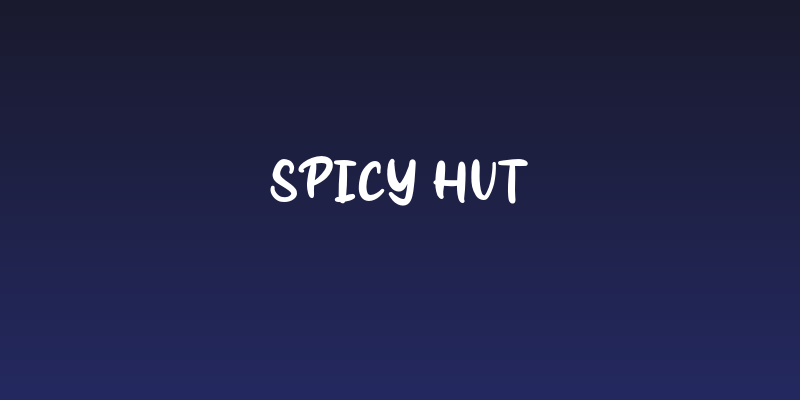 Spicy Hut Social Header