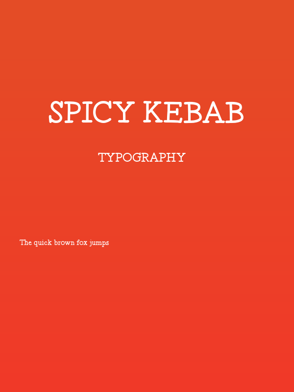 Spicy Kebab Poster