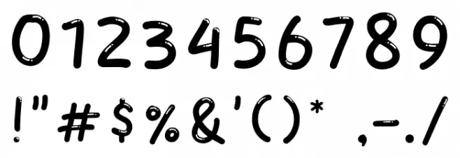 Spicy Nachos Font OTHER CHARS