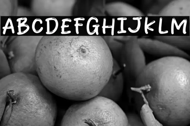 Spicy Nachos Font examples