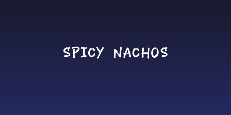 Spicy Nachos Social Header