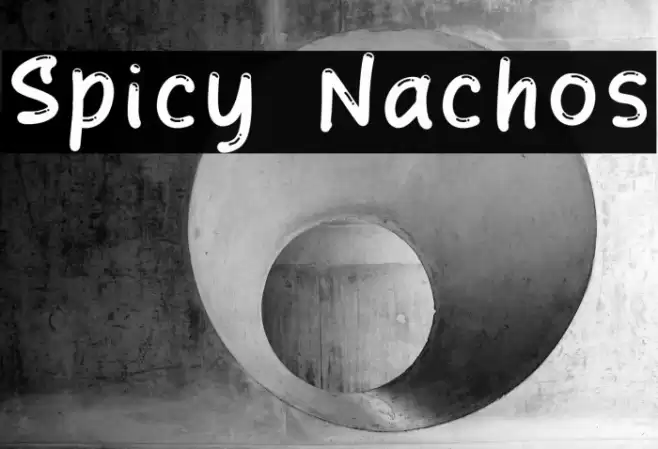 Spicy Nachos Font examples