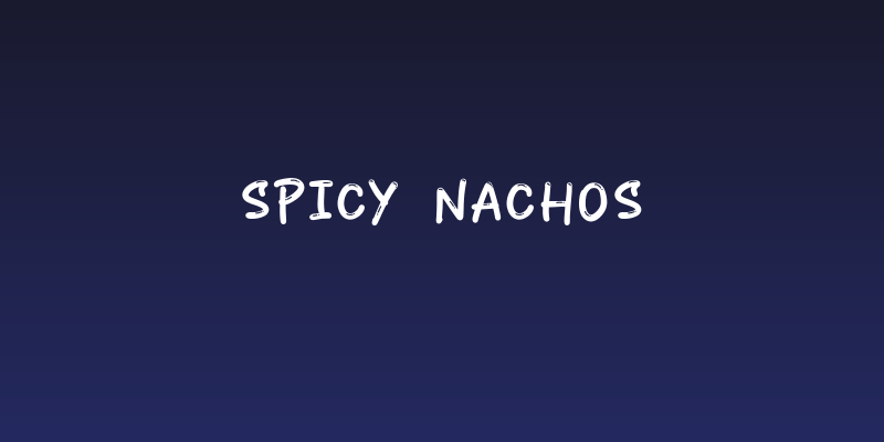 Spicy Nachos Social Header