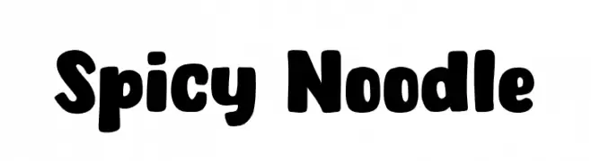 Spicy Noodle  免费字体下载