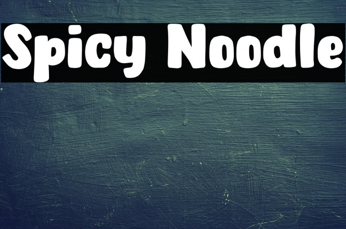 Spicy Noodle Example 1