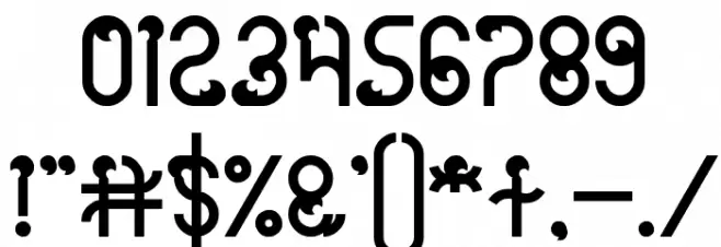 Spicy Paprika Font OTHER CHARS