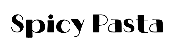 Spicy Pasta  Free Fonts Download