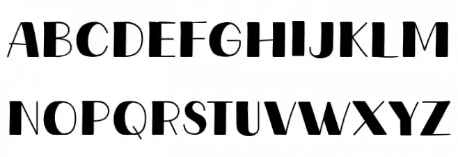 Spicy Pasta Font UPPERCASE