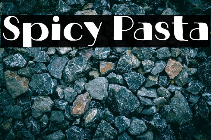 Spicy Pasta Example 3