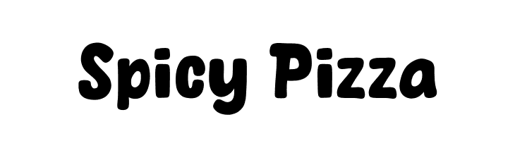 Spicy Pizza  Free Fonts Download