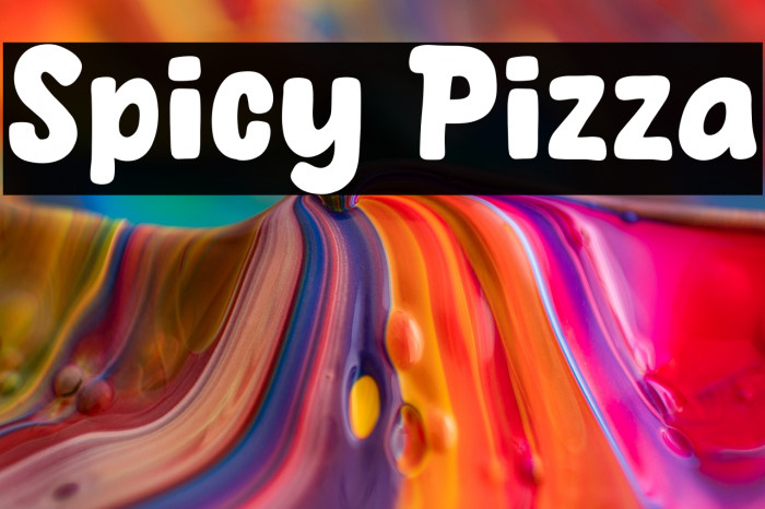 Spicy Pizza Example 1