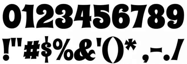 Spicy Rice Font OTHER CHARS