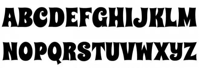 Spicy Rice Font UPPERCASE
