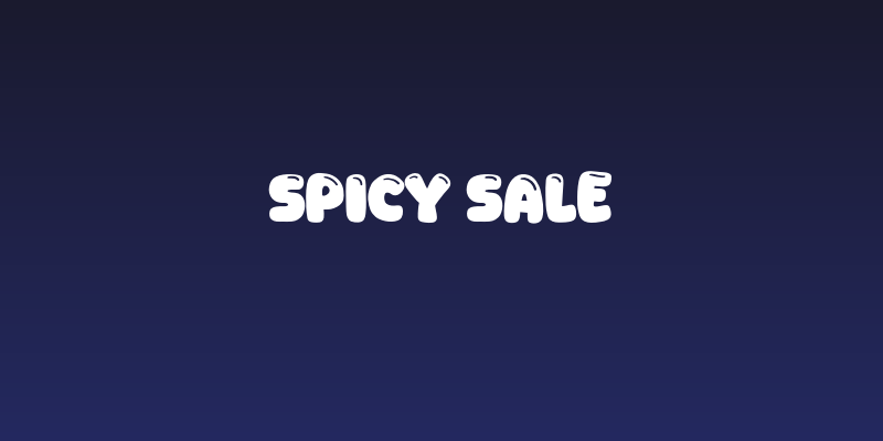 Spicy Sale Social Header