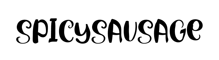 Spicy Sausage  Descarca Fonturi Gratis