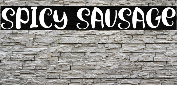 Spicy Sausage Example 2