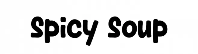 Spicy Soup  les polices de caractères gratuit tlcharger