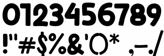 Spicy Soup Font OTHER CHARS