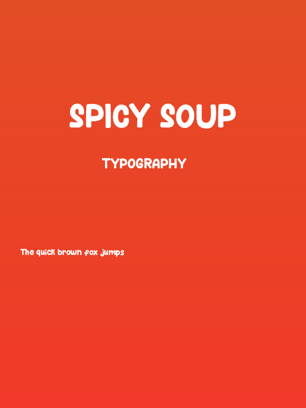 Spicy Soup Poster