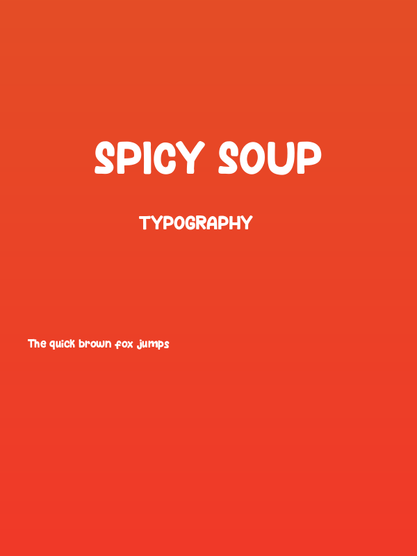Spicy Soup Poster