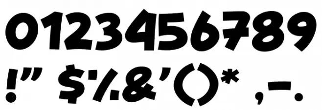 Spicy Style Font OTHER CHARS