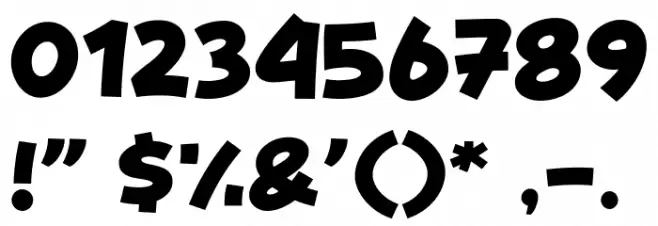 Spicy Style Font OTHER CHARS