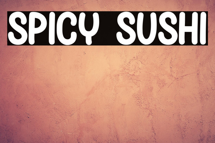 Spicy Sushi Example 2