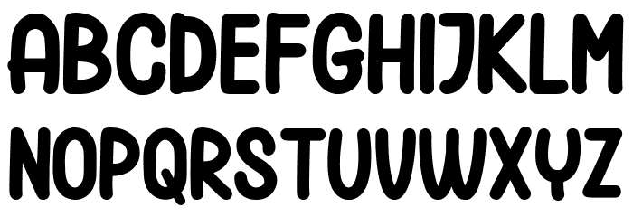 Spicy Sushi Font LOWERCASE