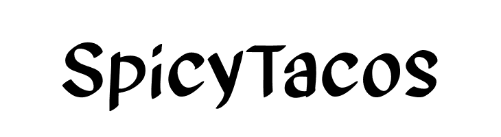Spicy Tacos  Free Fonts Download