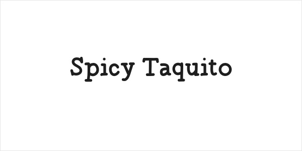 Spicy Taquito Logo