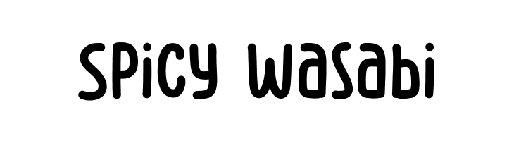 Spicy Wasabi  Descarca Fonturi Gratis