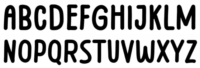 Spicy Wasabi Schriftart Groß